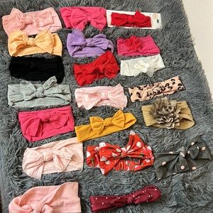 20 pc headband baby/young toddler girl bundle